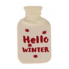 Χριστουγεννιάτικη Θερμοφόρα με Σχέδιο "Hello Winter"(33cm)